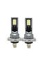 H7 whtie 2pcs H7 Led Light Bulb Kit Car Fog Light Bulbs 55w Super-Bright 6000k White Led Lights For - 7