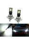 H7 whtie 2pcs H7 Led Light Bulb Kit Car Fog Light Bulbs 55w Super-Bright 6000k White Led Lights For - 5