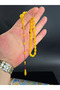 Objeden Patinli Squeeze Amber System with Tassels - 2