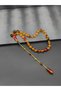 A Series Master Signed Patinli Filter with Fire Amber Rosary System Tassel - 3