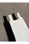 Women's Thick Strap Square Neck Summer Blouse - Black and White 2 Pack - 4
