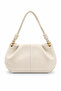Women's Drawstring Detailed Faux Leather Handbag - 3