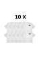 (10 Pcs) Unisex Oversize Mixed Text Printed Boxy Fit Thick Fabric (240Gsm) T-Shirt