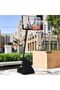 Adjustable Basketball Hoop System | 8-10 ft Height, 44" Shatterproof Backboard, Portable Basketball Stand - 2