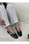Black Leather (Mixed) Cage Detail Women's Sandals - 6