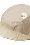 Flat Hat |   Beige Gabardine Bucket Fisherman Hat - Minimalist, Without Logo and Text - 5