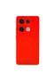 حافظة هاتف Xiaomi Redmi Note 13 Pro 4G من السيليكون المخملي الداخلي - أحمر