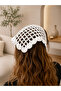 Elegant Hand-Knitted Mesh Lace Bandana Hair Accessory – Bohemian Chic for Daily Use - 2