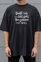 Unisex Oversize 24/1 Combed Cotton Dtf Printed T-Shirt - Dtf291 - 2
