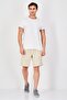 Men Stripe Basic Shorts, Multicolor - 4