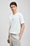 Larry Modern Graphic T-Shirt Off White - 5