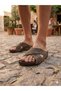 Unisex Cross-Strapped Suede Slippers Orthopedic Sole Daily Comfortable Premium Slippers - 2