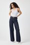 Uca Jean Women's High Waist Belted Wide Leg Loose-Fit Jean Pants-Modern & Comfortable Cut Denim - 5
