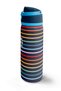 Multi-Colored Line Patterned Steel Thermos with Straw and Direct Drinking Feature 800 ml 38509 - 5