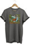 Substantial Deer Printed Nature and Camping T-Shirt Outdoor Wear