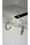 Design Luxury Zircon Stone Jewellery Craftsmanship Stainless Steel Hoop Earrings - 3