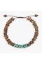 Maasai Men’s Bracelet, Turquoise Jasper & Jade Stone Beaded Bracelet, Handmade Adjustable Natural Jewelry - 2