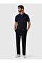 Regular Fit Silk Blend Cotton Polo Collar Men's T-Shirt - 5