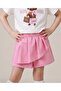 Limi̇ Girl's Soft Flexible Structured Shorts T-Shirt 2-Piece Set - 2