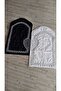 Heart-Shaped Couple Prayer Rug Silver Embroidered Dowry Box