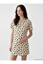 Nevavm Bow Patterned Maternity Nightgown with a Difference - 2