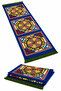 Mediterranean Patterned Runner 40X140 cm Decorative Tablecloth with Tassels - 5