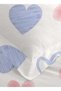 3PC Kids Duvet Cover Set – 135x220 Heartscape Design 100% Premium Cotton - 5