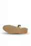 Gold Stone Leather Women's Ballerinas - 5