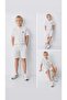 Striped Double-Breasted Boys' Suit - 2