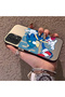 Samsung Galaxy A04S Compatible Hard Acrylic Back Silicone Edge Lens Protection Case - 3