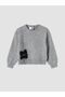 Lcw Kids Bow Detailed Crew Neck Girls' Knit Sweater