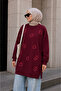 Women's Sequin Embroidered Heart Detailed Tunic