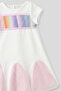 Girl White Dress - 7