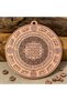 Ayetel Kürsi Esmaül Hüsna Copper Pendant Vefk Talisman 100% Pure Copper Blessing Abundance Protection from Evil Eye Prayer Spiritual Cevşen Sacred Geometry Ancient Air Symbol Unisex Medallion - 5