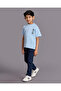 تي شيرت للأولاد من قماش السكوبا المطبوع باللون الأزرق - 5