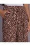 Senior Girls Brown Printed Trouser - 4