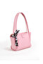 Women's Scarf-Detailed Zipper-Closure Shopper Hand and Shoulder Bag - 4