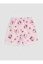 Vizyon New Season Printed Girls' Shorts Set - 7
