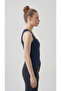 Lacıvet Wide U-Neck Ribbed Women's Undershirt Premium Camisole Ribbed Bodysuit - 3