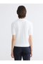 White Crew Neck Stone-Embellished Women's Knitwear Sweater from Güli̇s Gi̇yi̇m - 8