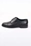 Classic Lace-Up Navy Blue Leather Men's Shoes – Suitable for Daily and Special Occasions - 2