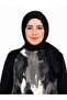 طقم نسائي من قماش موديل كبير الحجم مكون من قطعتين - 3