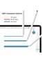 Sp03 Stylus Pen Magnetic Palm Rejection with Tilt Sensor Tablet Pen for iPad Drawing and Design White - 2