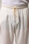 Elastic Waist Muslin Trousers - 6