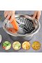 4 in 1 Multifunctional Stainless Steel Basin with Grater, Drain Basin and Solid Basin (26cm) - 5