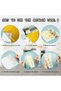 Holographic Chrome Craft Vinyl Sheet 12x60inch (1x5ft) for Cameo and Other Cutters Decoration gold - 4