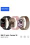 SQ 17 Smart Watch with AMOLED Display 3 Pair Straps - 2