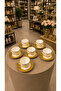 ESTERHOMEDECOR porcelain coffee cup set for 6 people - 4