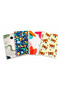 A5 Spiral School Notebook Set of 4 Checkered - 3