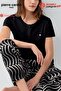 Premium Women's Plus Size Modal Cotton Comfortable Fit Short Sleeve Pajama Set - 3